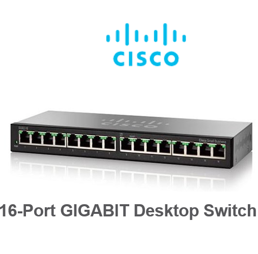 Cisco SG95-16 Gigabit Desktop Switch